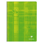 Cahier spirales clairefontaine metric a4+ 24 x 32 cm - petits carreaux - 180 pages