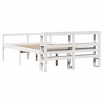 vidaXL Lit pour personne âgée et tête de lit 140x200cm bois pin massif