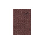 Répertoire / Carnet d'adresses 7.5 x 11 cm - Marron Chiné