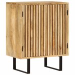 vidaXL Buffet avec 2 portes 55x35x70 cm bois massif de manguier