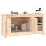 vidaXL Meuble TV 103x36 5x52 cm Bois de pin massif