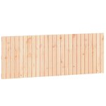 vidaXL Tête de lit murale 159 5x3x60 cm Bois massif de pin