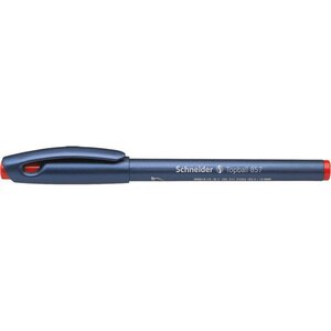 Roller à encre Topball 857 Pte Conique 06 rouge SCHNEIDER