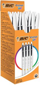Stylo à bille Cristal Up noir 20 pièces BIC