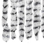 vidaXL Moustiquaire Gris clair et gris foncé 56x185 cm Chenille