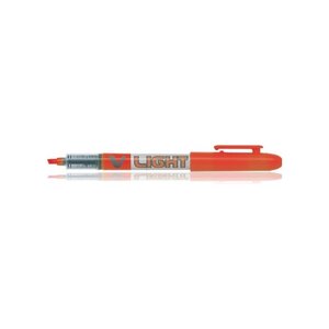 Surligneur de poche V-Light pte biseautée encre liquide Orange PILOT