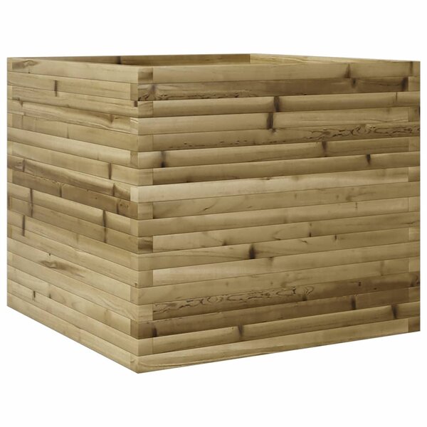 vidaXL Jardinière 80x80x68 5 cm bois de pin imprégné