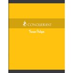 Cahier de TP 17x22cm 64p 70g/90g Grands Carreaux/Uni Blanc Coloris aléatoires CONQUÉRANT