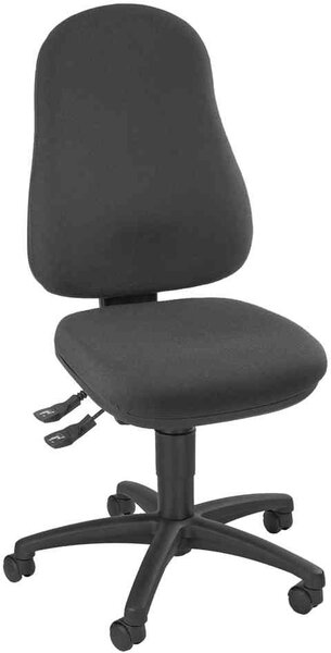 chaise pivotante 'Point 60', revêtement en tissu:anthracite TOPSTAR