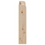 vidaXL Tête de lit avec étagères 90 cm bois massif de pin