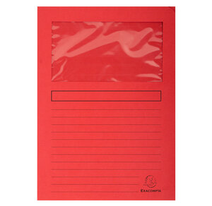 Pt 10 chemises à fenêtre SUPER ass 10c. EXACOMPTA