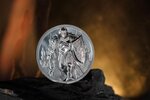 Pièce de monnaie en Argent 25 Dollars g 155.5 (5 oz) Millésime 2024 IRON KNIGHT