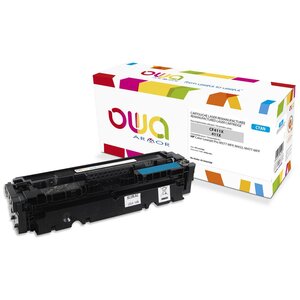 Toner d'encre remanufacturé, compatible pour HP 410X CF411X - Cyan