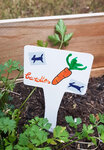 Lot de 10 porte-étiquettes pour jardinerie