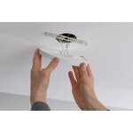 Plafonnier encastrable LED Promo rond 6W Ø116 mm 3000K blanc