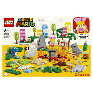 71418 Boîte à Outils Créative LEGO® Super Mario™ - Ensemble d'Extension Idéal pour Enfants