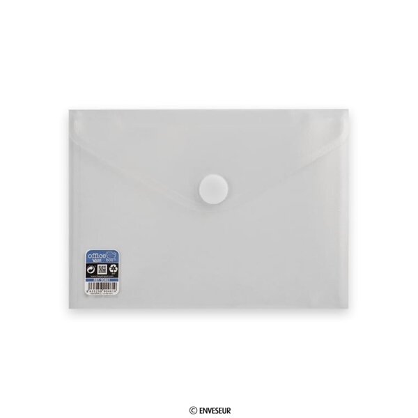 Lot de 10 enveloppes grise claire avec fermeture velcro 180x250mm v-lock