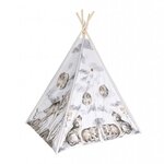 Tipi enfant Loup avec coussins