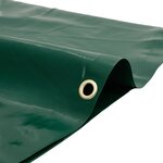 vidaXL Bâche vert 5x5 m 650 g/m²