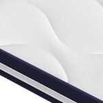 vidaXL Matelas à ressorts ensachés dureté moyenne 180x200 cm