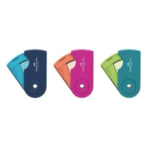 Taille-crayon simple sleeve mini couleur aléatoire faber-castell