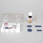 Kit savon "honey bee"  200g savon 3form. odeur de la coul.4lab.
