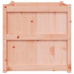 vidaXL Jardinière 70x70x70 cm bois massif de douglas