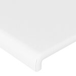 vidaXL Cadre de lit avec tête de lit Blanc 80x200 cm Similicuir