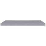 vidaXL Étagères murales flottantes 4 Pièces gris 90x23 5x3 8 cm MDF