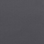 vidaXL Coussin de banc de jardin anthracite 110x50x7 cm tissu oxford