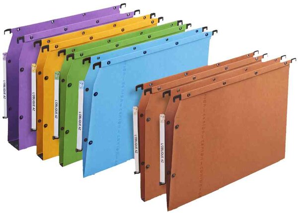 Dossiers suspendus AZV, fond: 30 mm, assorti L'OBLIQUE AZ