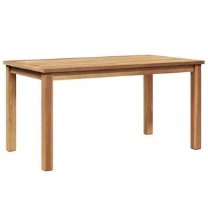 vidaXL Table basse Marron 90 x 50 x 45 5 cm Bois de teck massif