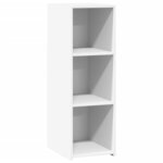 vidaXL Buffet blanc 30x41x93 cm bois d'ingénierie