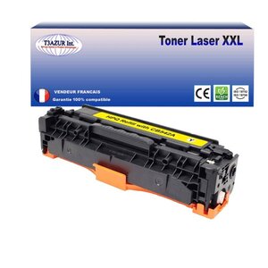 T3AZUR - Toner compatible avec Canon 716/731 pour Canon MF-8050CN MF-8080CW MF-8230Cn MF-8280Cw Jaune- 1 400p