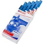Marqueur Peinture brillante 750 Bleu Pointe Ronde 2-4 mm x 10 EDDING