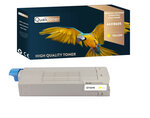 Qualitoner x1 toner 44318605 jaune compatible pour oki