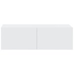 vidaXL Ensemble de meubles TV 6 Pièces Blanc Bois d'ingénierie
