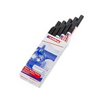 Marqueur Permanent Peinture brillante 780 Noir Pointe Extra Fine 0 8 mm x 10 EDDING