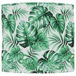 vidaXL Coussin de palette pour siège à motif feuille 80x80x12 cm en tissu Oxford