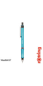rOtring Visuclick Porte-mine 0.7 mm 2B bleu