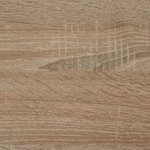 FMD Étagère murale avec 3 compartiments couleur de chêne