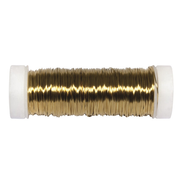 Fil en laiton 0 40 mm Bobine 40 m