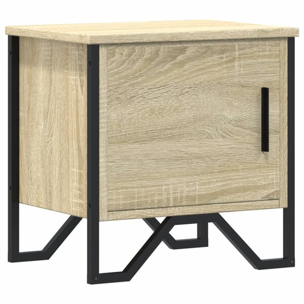 vidaXL Table de chevet Chêne sonoma 40 x 30 x 40 cm Aggloméré