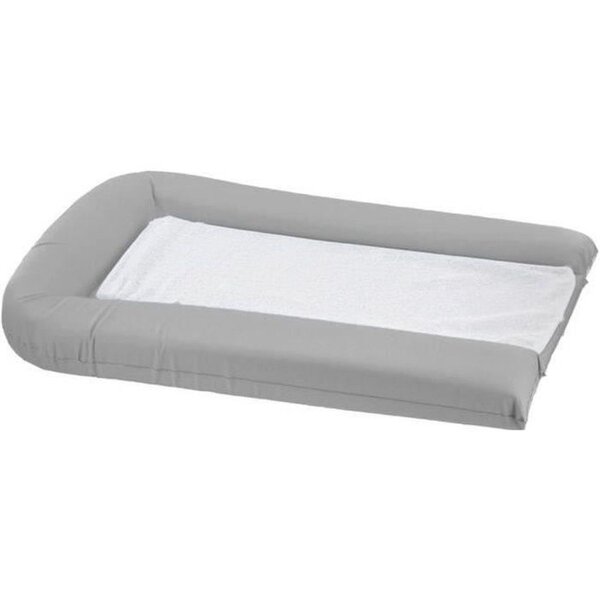 Matelas à langer avec éponges amovibles - Gris Perle - 42 x 70 cm