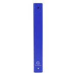 Classeur Rembordé Polypropylène 4 Anneaux 30mm - A4 - Bleu - X 20 - Exacompta