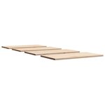 vidaXL Dessus de table 4Pièces 100x50x2 5cm rectangulaire bois pin massif