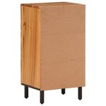 vidaXL Armoire latérale 40x33x75 cm bois massif d'acacia