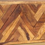 vidaXL Meuble TV 140x30x45 cm Bois de Sesham massif