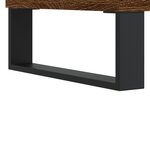 vidaXL Table basse chêne marron 60x60x30 cm bois d'ingénierie