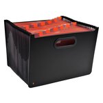 Trieur Valisette Extensible 24 Compartiments Exadesk Exactive® - A4 - Noir - X 4 - Exacompta